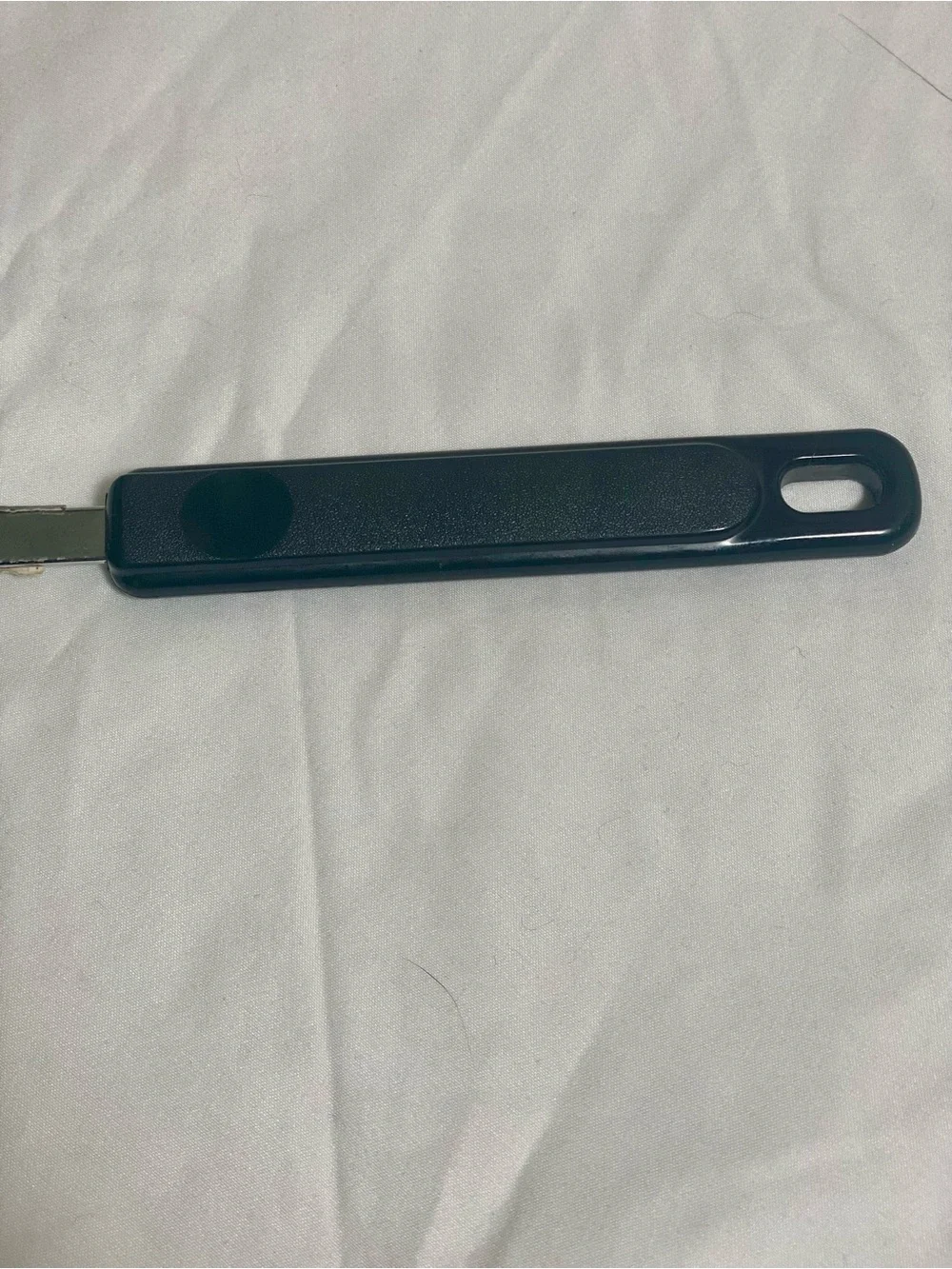 VTG EKCO The Kitchen Tradition Black Slotted Spatula Spoon Heat Resistant USA